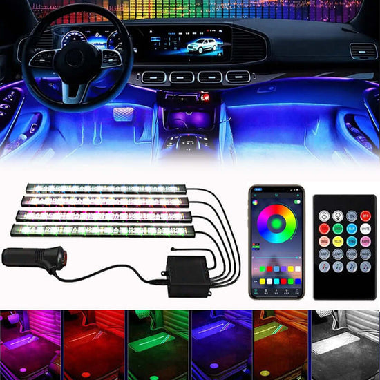 Car LED Strip Lights Kit