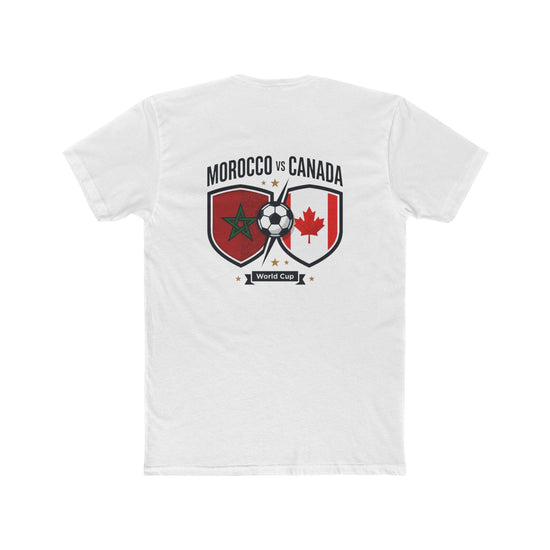 Morocco vs Canada Soccer T-Shirt 